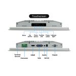 Touch Screen Monitor DM121F Four