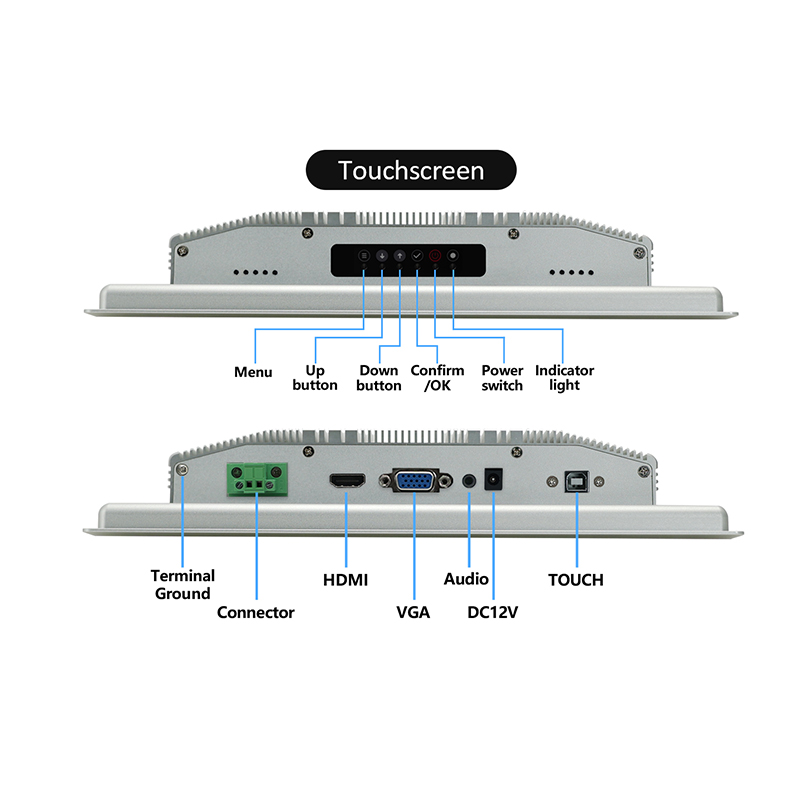 Touch Screen Monitor DM121F Four