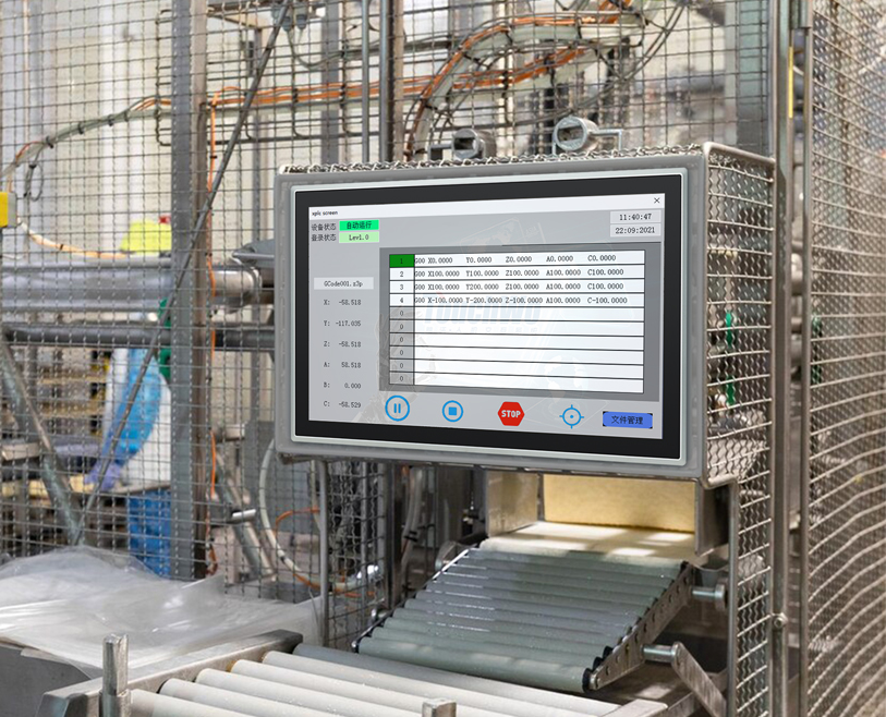 Industrial HMI Screens for Microchip Assembly - TouchWo