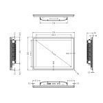Touch Screen Monitor DM15F-6