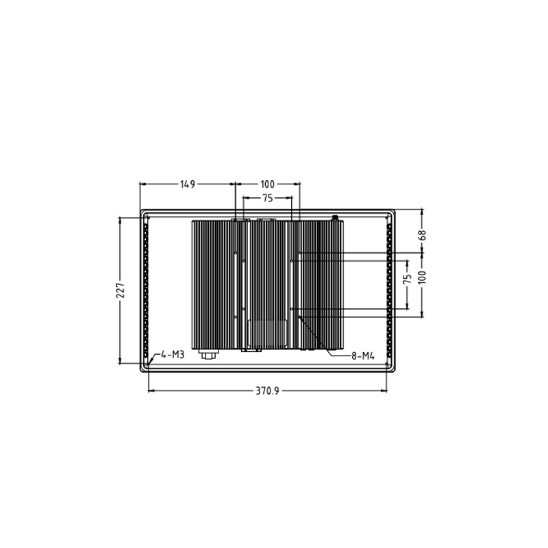 Industrial Touch PC DM156F-7