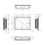 Touch Screen Monitor DM080NF-6