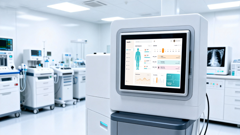 Industrial HMI Screens with Alerts