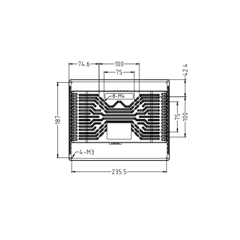 Touch Screen Monitor DM104G-7