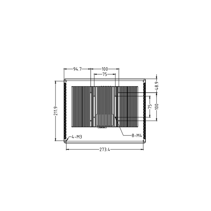 Touch Screen Monitor DM121G-7