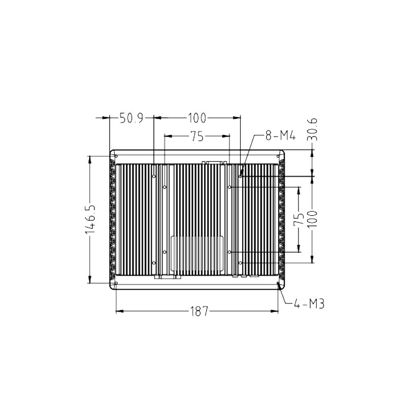 Industrial Touch PC DM080NG-7
