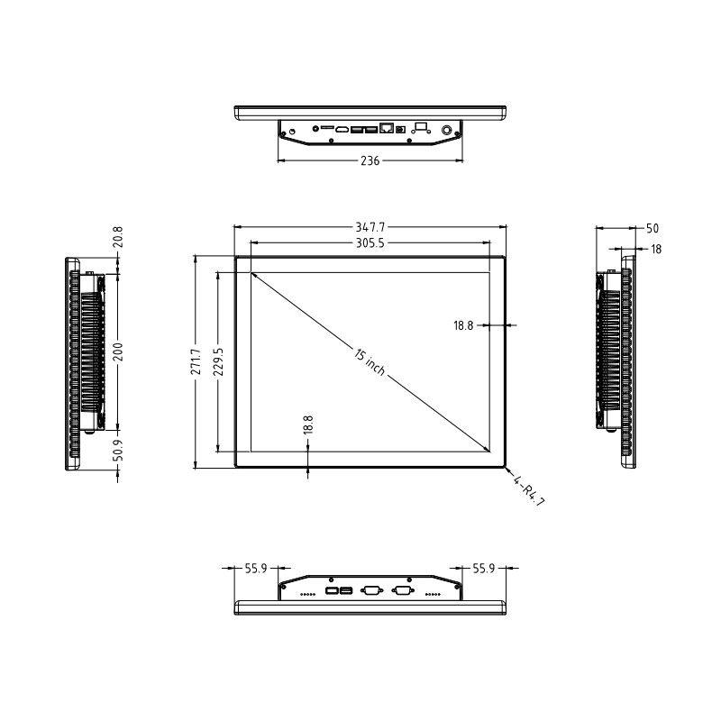 Android Touch PC DM15G-6