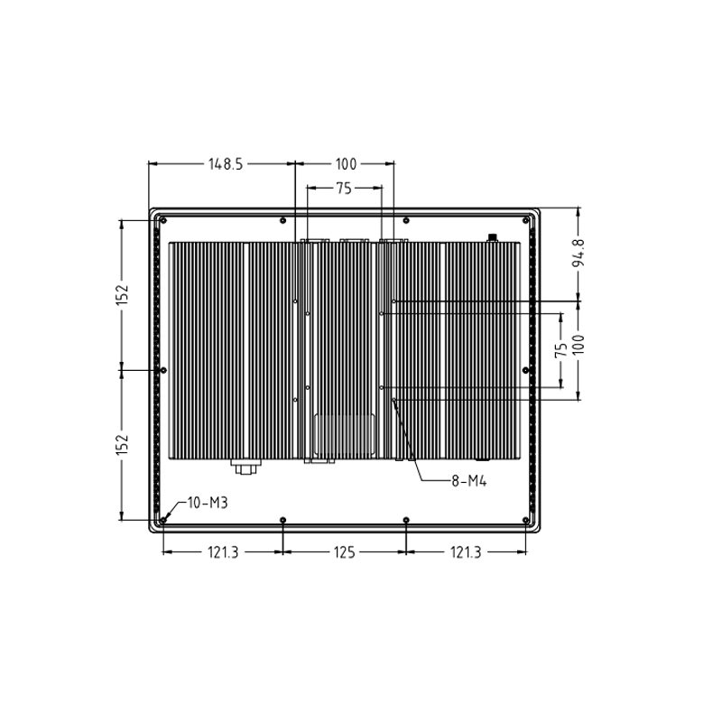 Industrial Touch PC DM17F-7