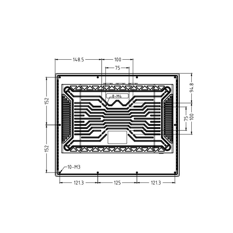 Touch Screen Monitor DM17F-7