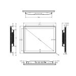 Touch Screen Monitor DM19F-6
