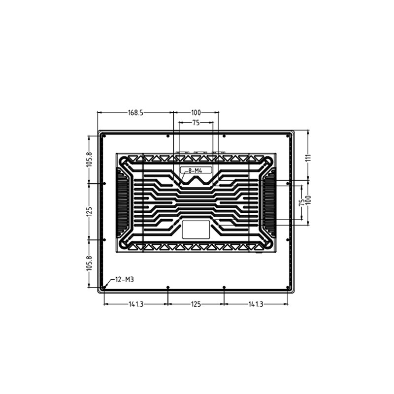 Touch Screen Monitor DM19F-7