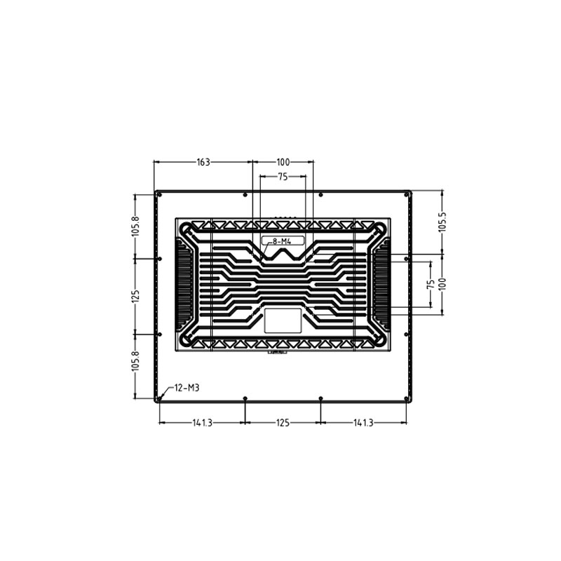 Touchscreenmonitor DM19G-7