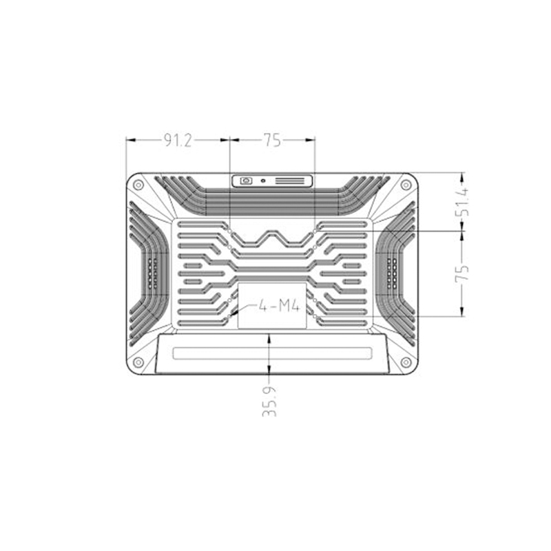 Industrial Touch PC JD101B-7