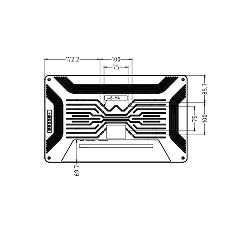 Touch Screen Monitor JD185B-7