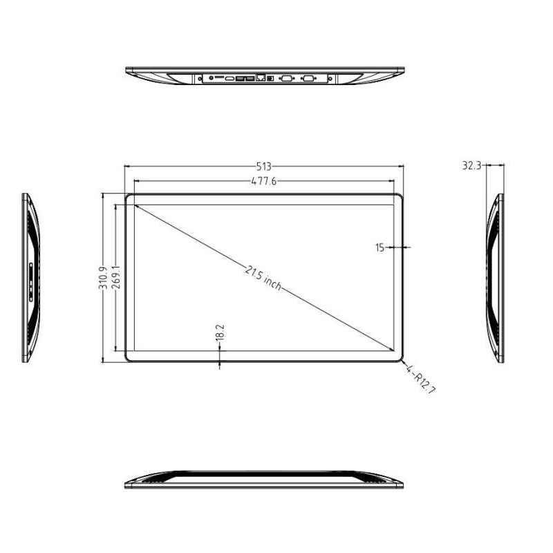 Android Touch PC JD215B-6