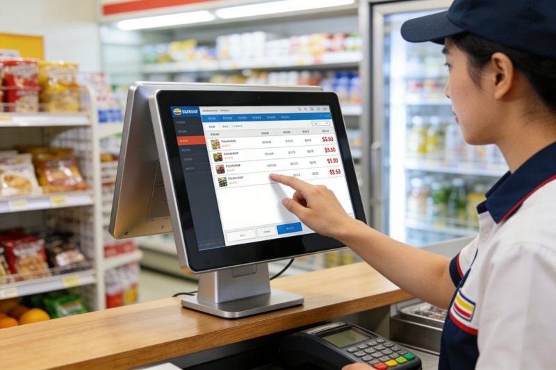 Pizza Dough Press Touch Screen