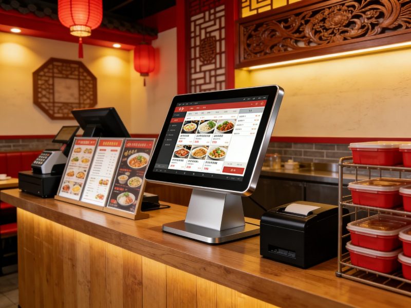 Taco Topping Kiosk Touch Screen