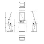 Android Touch Kiosk KD32B-6