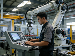 Assembly Line HMI Touch Screen