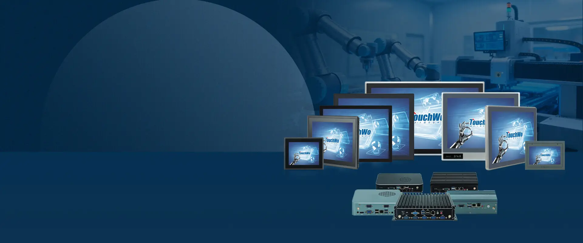 TouchWo touch monitor series for smart kiosk and display