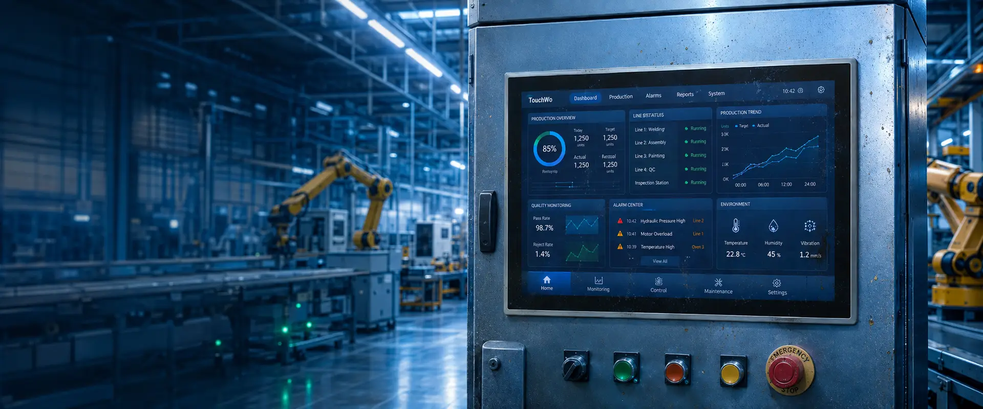 TouchWo embedded touch all-in-one panel solution